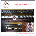 PVC -extruder konisk skruvcylinder (SACM645 skruv och fat)